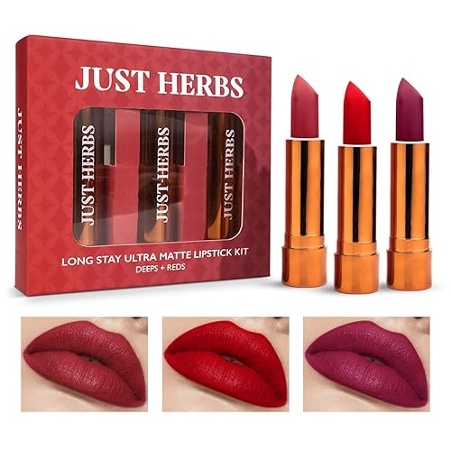 Hearbal Lipstick Nourishing Non Drying and Long Stay Lipsticks for Women