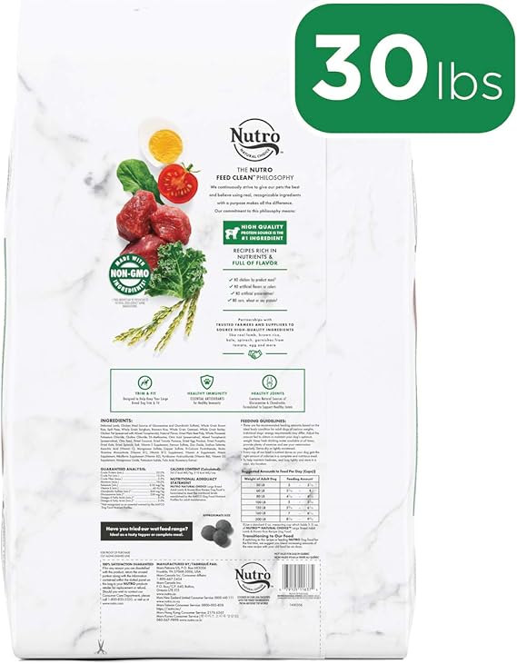 nutro essentials large breed lamb