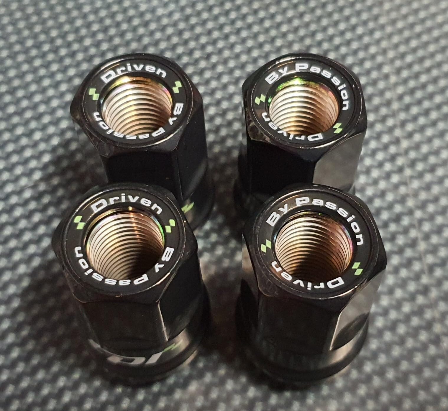 Amazon.co.jp: TPI ホイールナット ブラック 鍛造 P1.5 19mm 20個入 