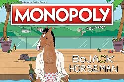 Monopoly BoJack Horseman Board Game | Recruit Your Favorite BoJack
