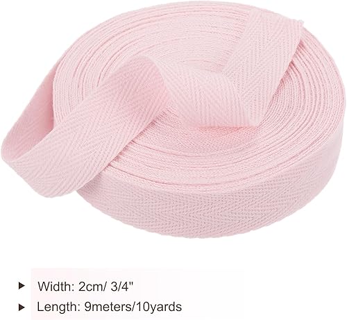 Vista 208 de PATIKIL Cinta de sarga de algodón de 3/4 pulgadas, 10 yardas, cinta de encuadernación al bies, cinta de espiga para costura, envoltura de regalos