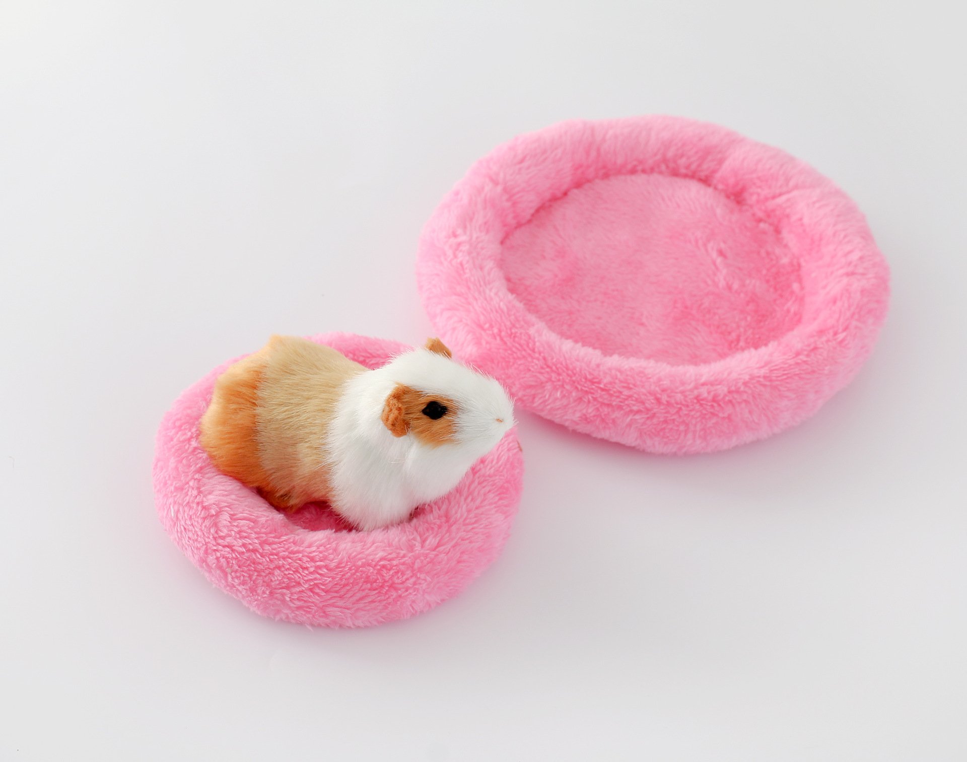 Hamster Bed Soft Warm Cushion for Small Animal - Comfortable Sleep Mat Pad for Guinea Pigs/Hedgehog/Squirrel/Mice/Rats/Chinchilla Nest House