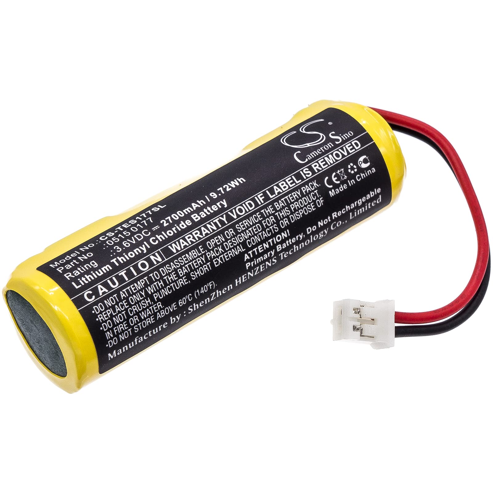 Enyuly 0515 0177 Battery 2700mAh Replacement Battery for Testo 175-T1 175-T2 177 Loggers(3.6V)-picture-21