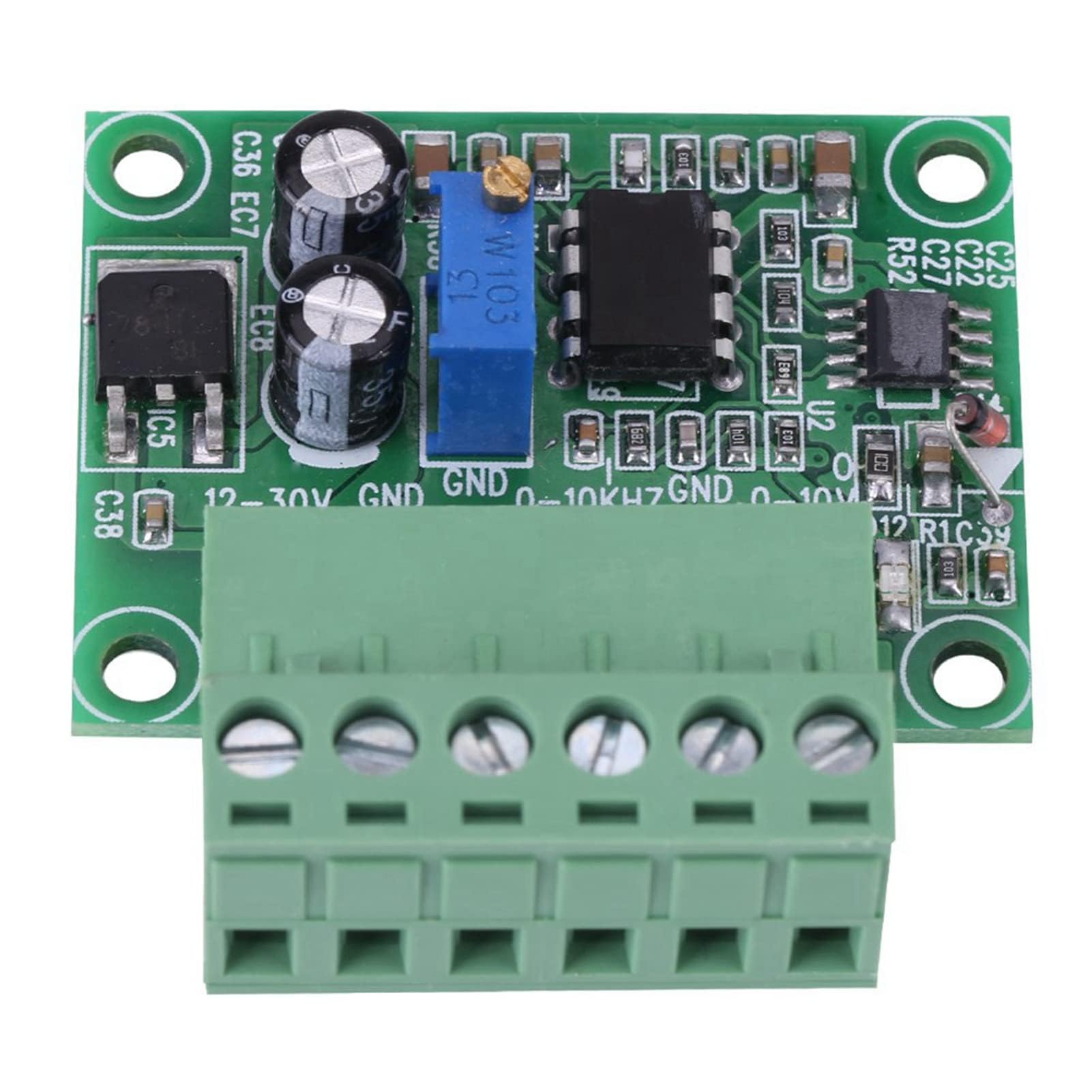 Modulo conversione frequenza tensione 0-10 Khz 0-10 V F/V Convertitore digitale analogico adatto strumentazione industriale