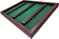 Vista 6 de 18hills Estuche de madera de alta calidad para lápices de golf, con capacidad para 51 lápices, regalo perfecto para golf