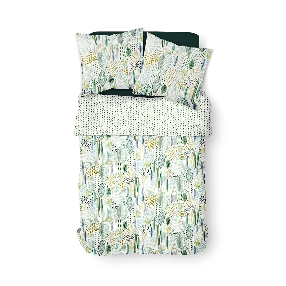 Juego de cama de 240x220 cm blanco Today Susnhine para funda nórdica y sábanas de matrimonio