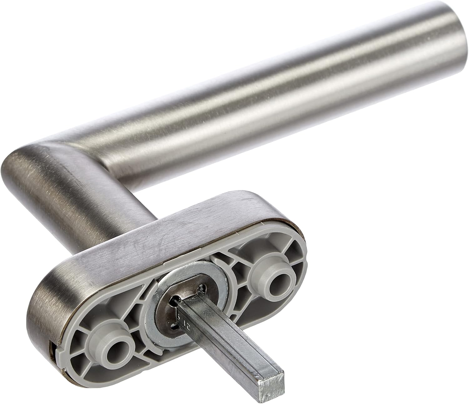 Hoppe Amsterdam Window Handle Square 7 x 35 mm Stainless Steel Matte 2807318, F69 Edelstahl - Image 3