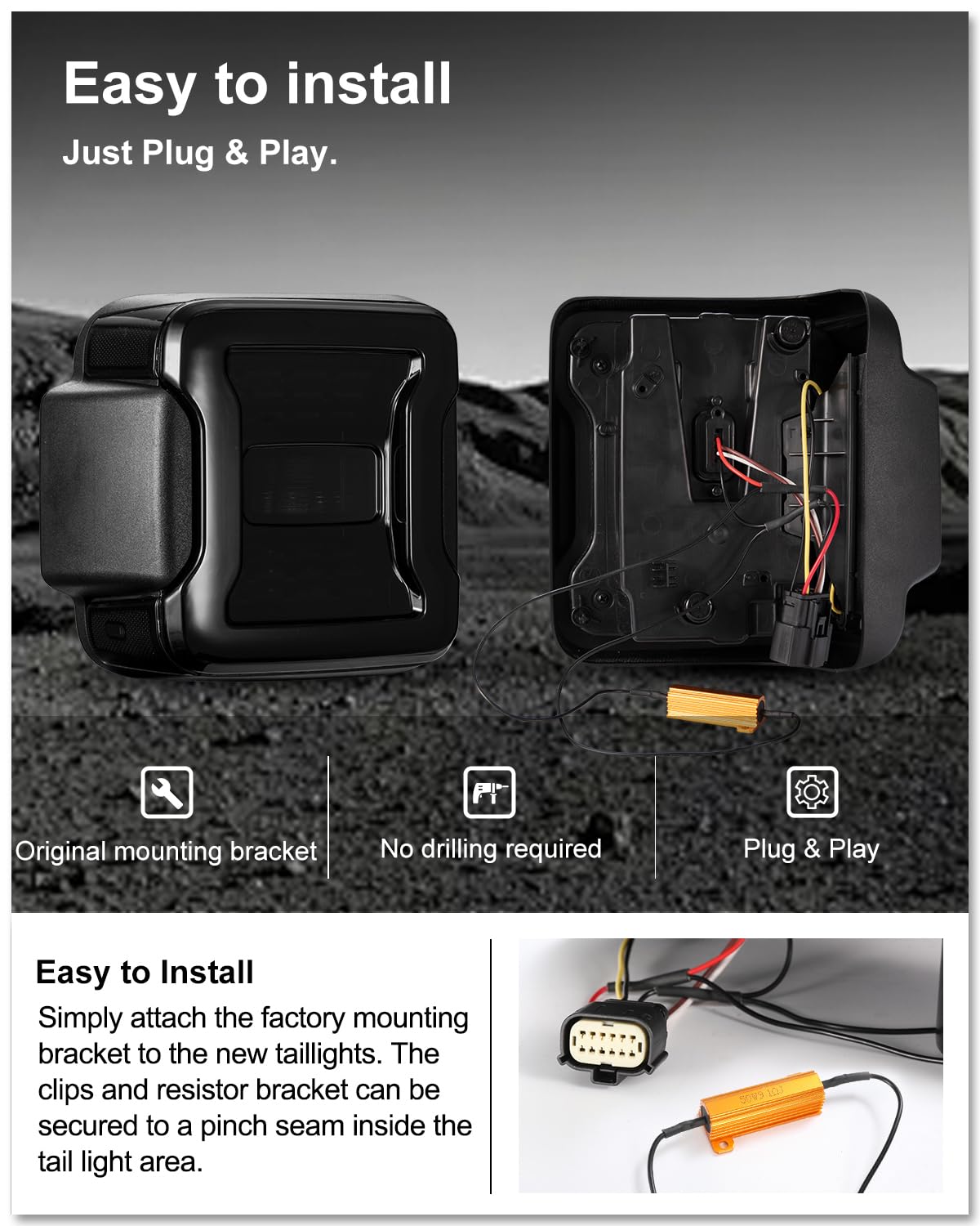 Amazon | Kiwi Master スモークLEDテールライト&3rdブレーキライト