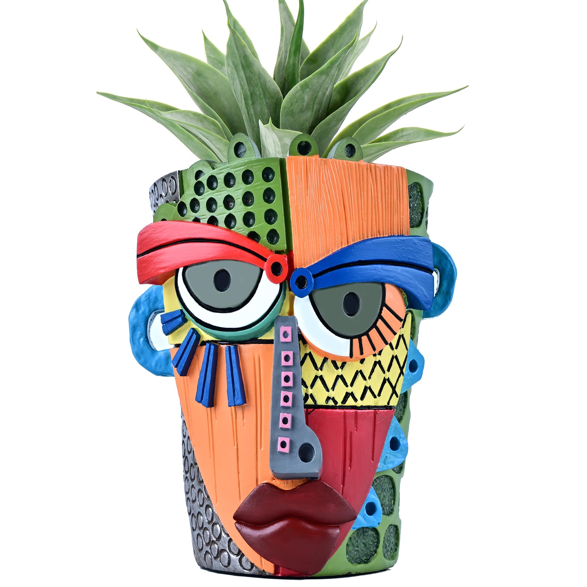 Midogaigai Abstract Face Planter Pots