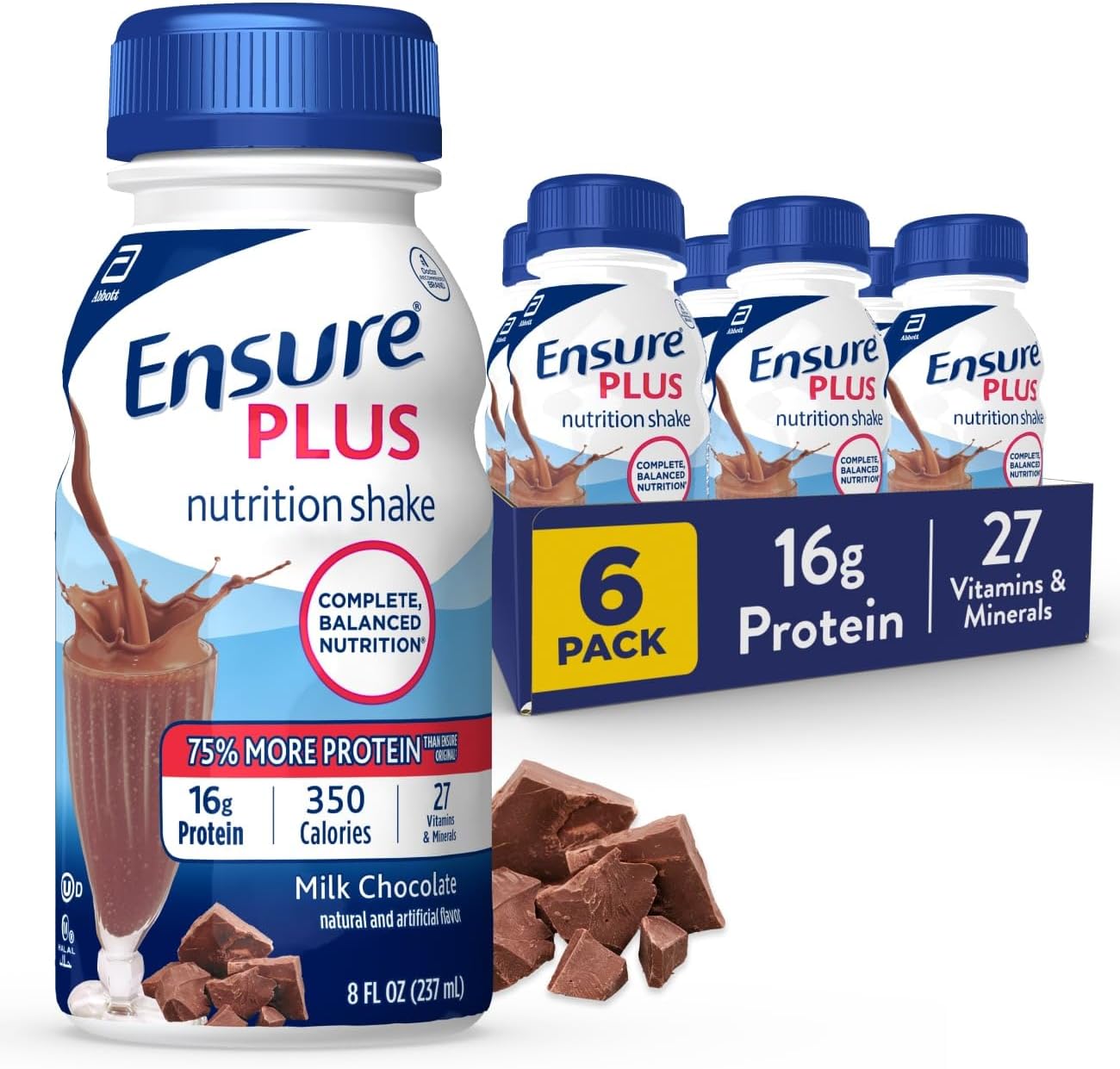 Ensure Plus Milk Chocolate Nutrition Shake... Ensure Plus Milk Chocolate Nutrition Shake...