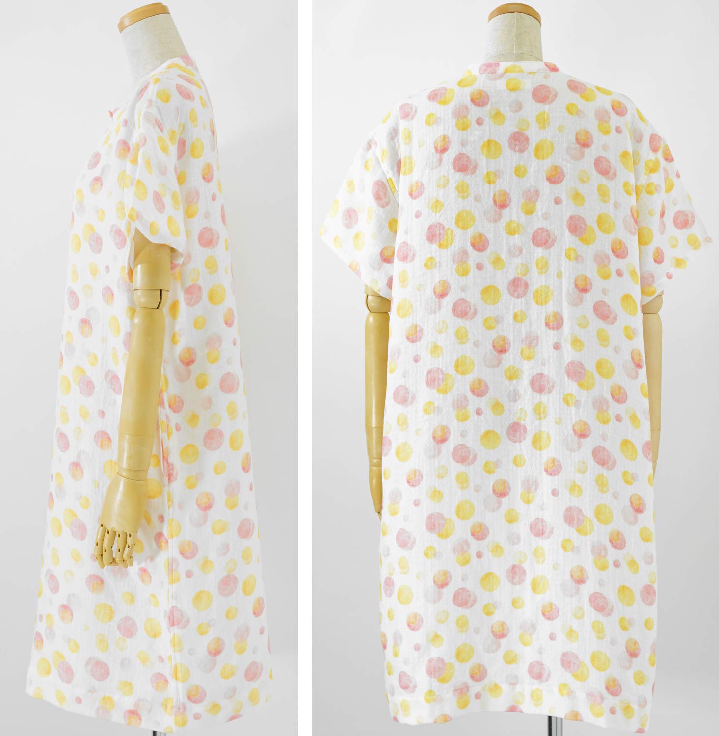 Amazon.co.jp: 内野(UCHINO) プリント スキッパー ワンピース
