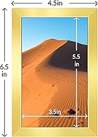 Vista 3 de LaVie Home Juego de 10 portarretratos dorados de 4 x 6 pulgadas, para fotos de 4 x 6 pulgadas, collage de marcos de fotos para galería de pared