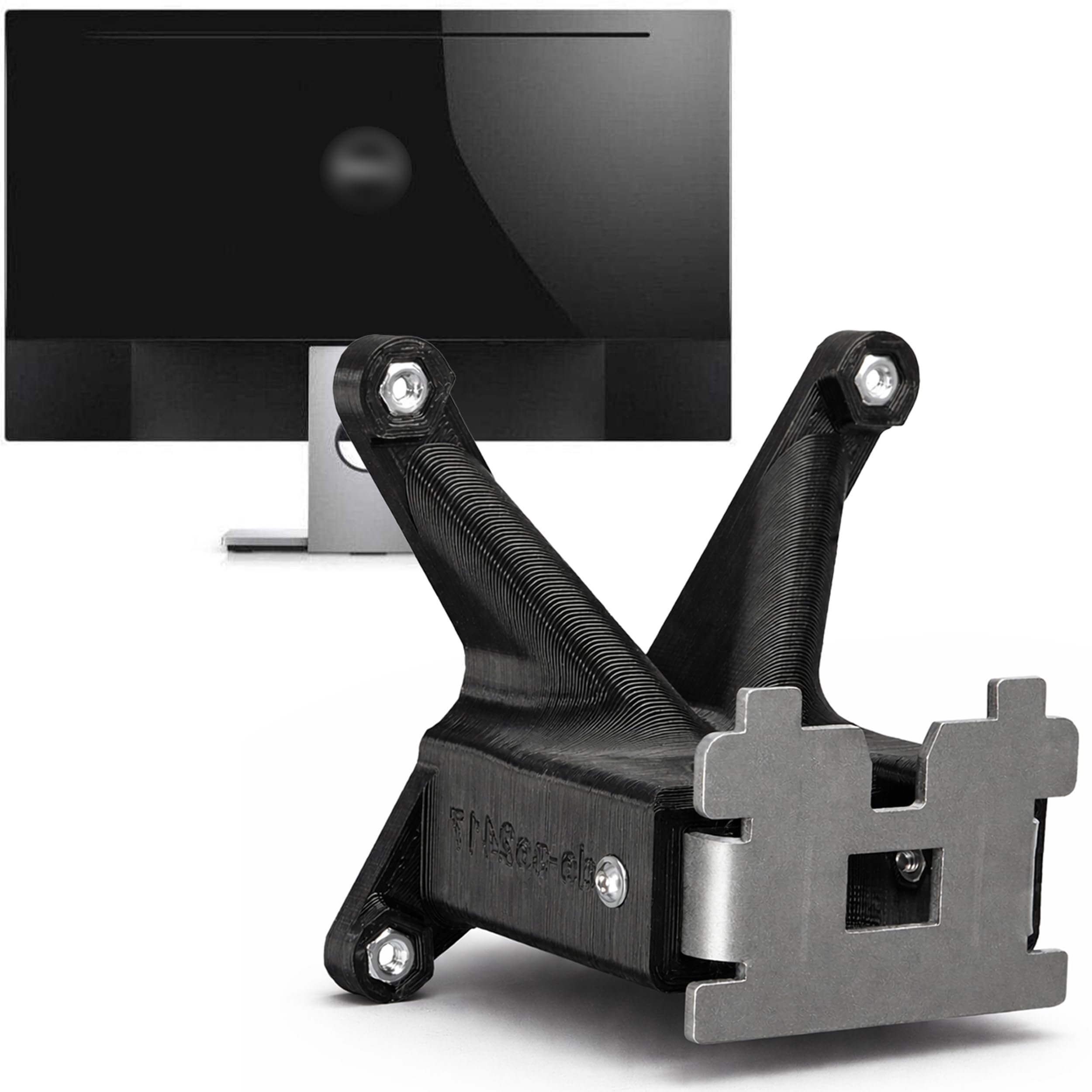 3IDEE Adapter VESA kompatybilny z monitorem DELL (S2216M, S2316H, S2316M, S2317HJ, S2416H, S2717Q, S2817Q, SE2216H, SE2416H, SE2416HSC, SE2416HX, SE2716H, SE2717HR, SE2717HX, SE2417HGX) – w zestawie śruby – 75 x 75 mm