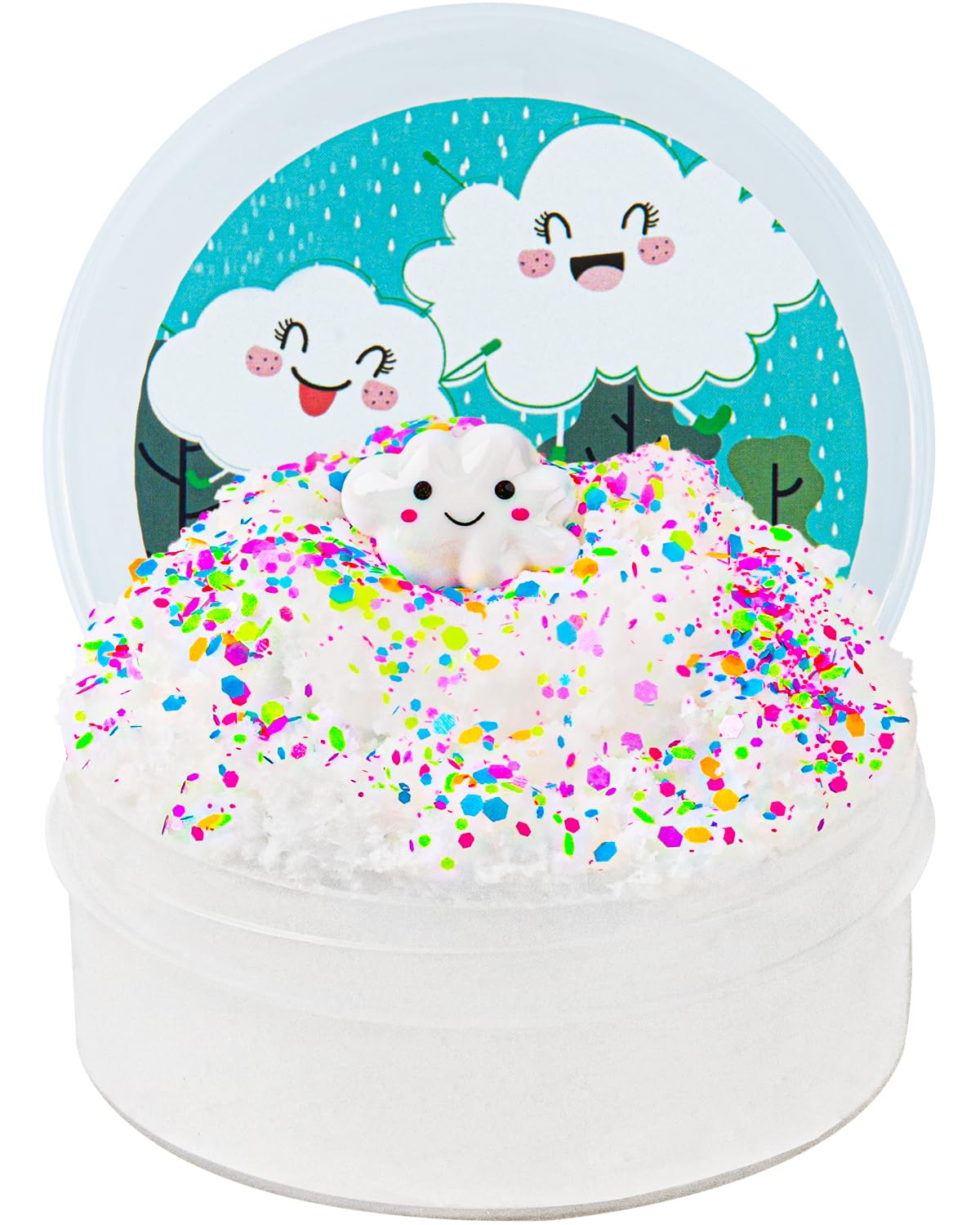 Amazon.com: Cloud Slime, Glow in The Dark Slime Includes Glowing