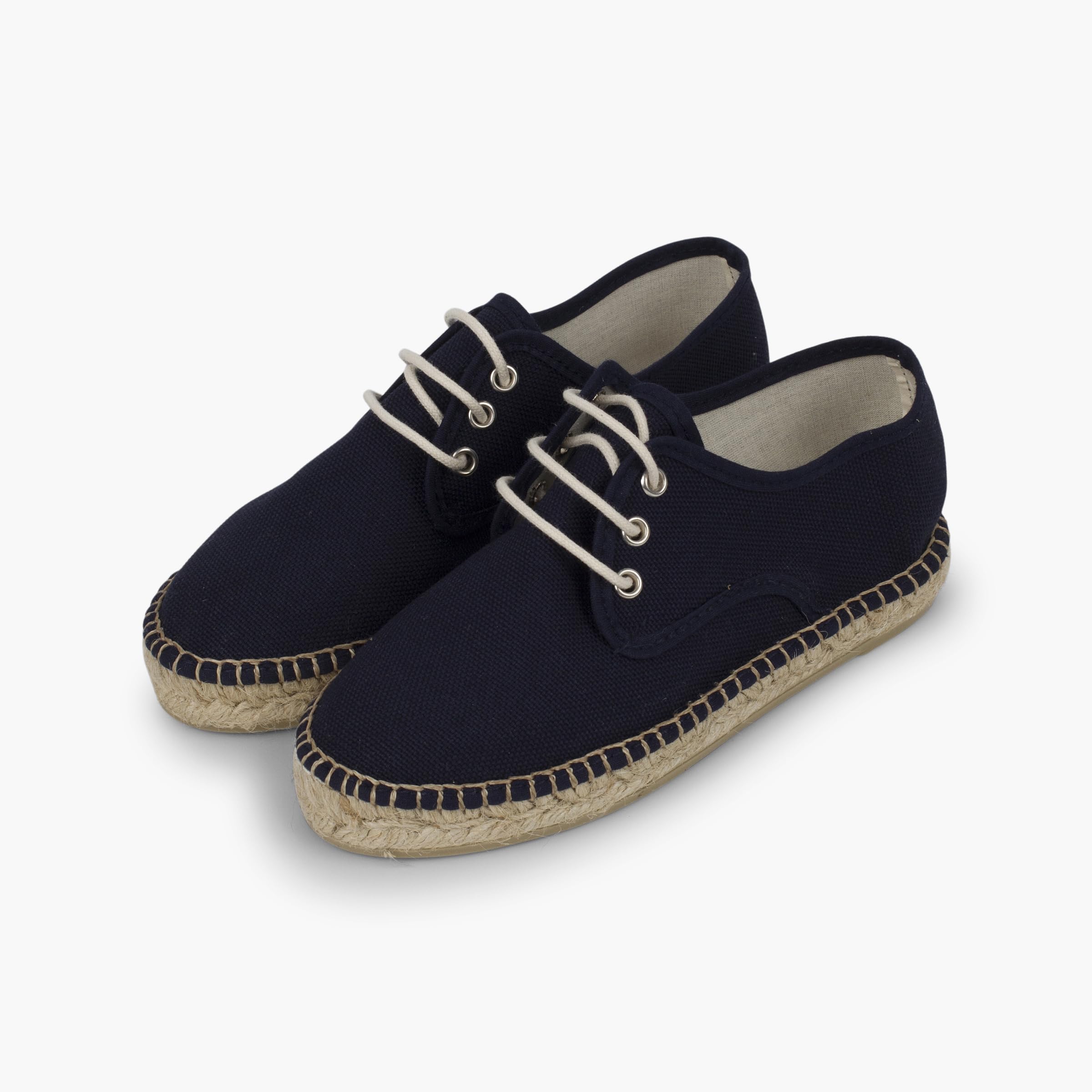 Pisamonas Blucher de Lona con Base Alpargata