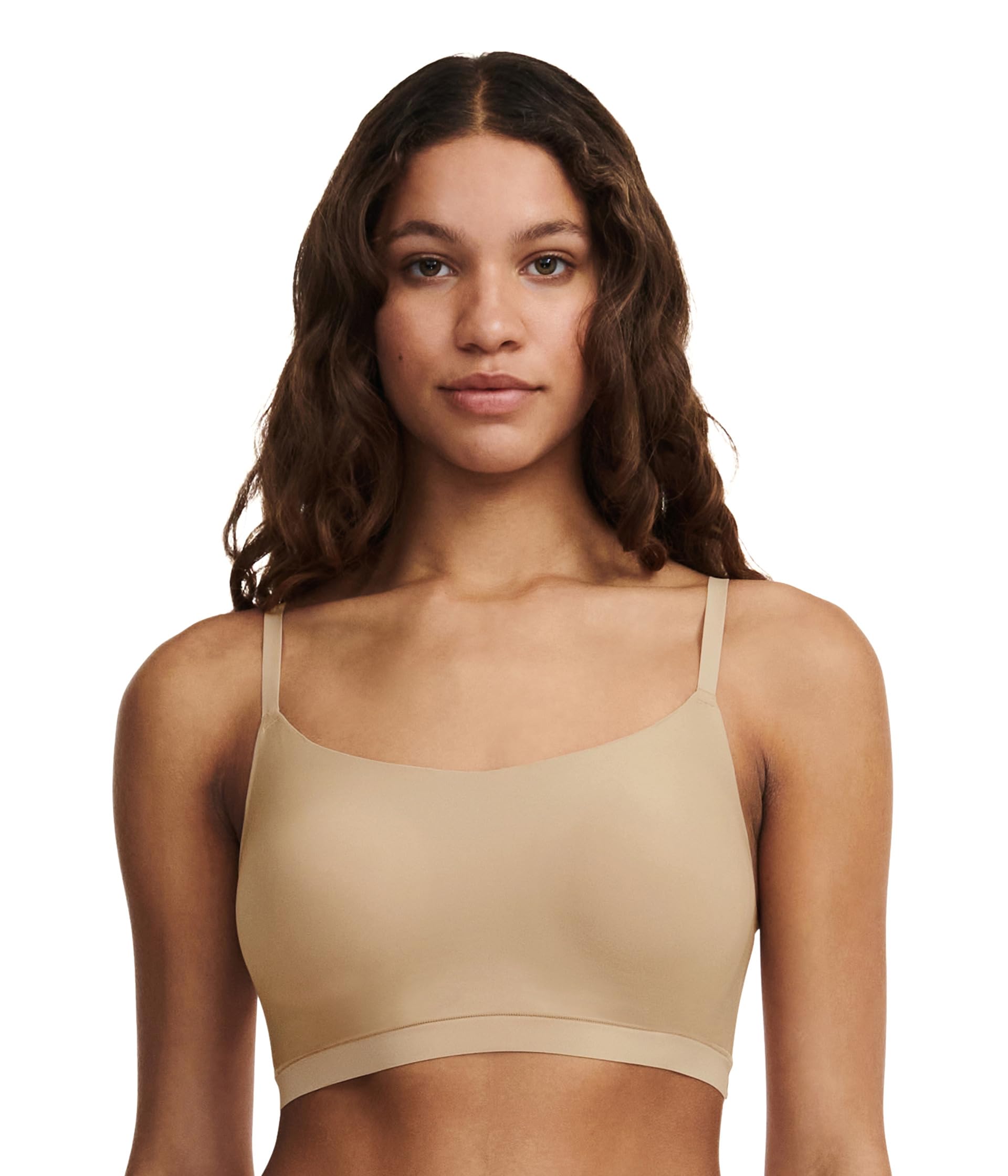 Chantelle Women's, SOFTSTRETCH, Padded Bralette, Women's Invisible Lingerie, Beige (Nude Wu), XS-S