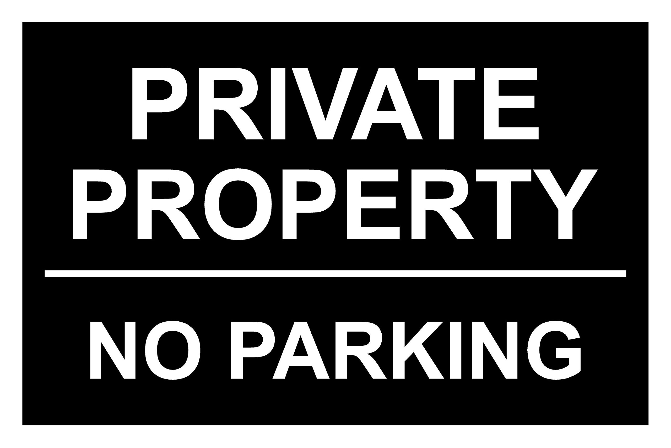 Seco Nessun Cartello Di Parcheggio, 200 Mm X 300 Mm - 1 Mm In Plastica Semi Rigida - Foto 4