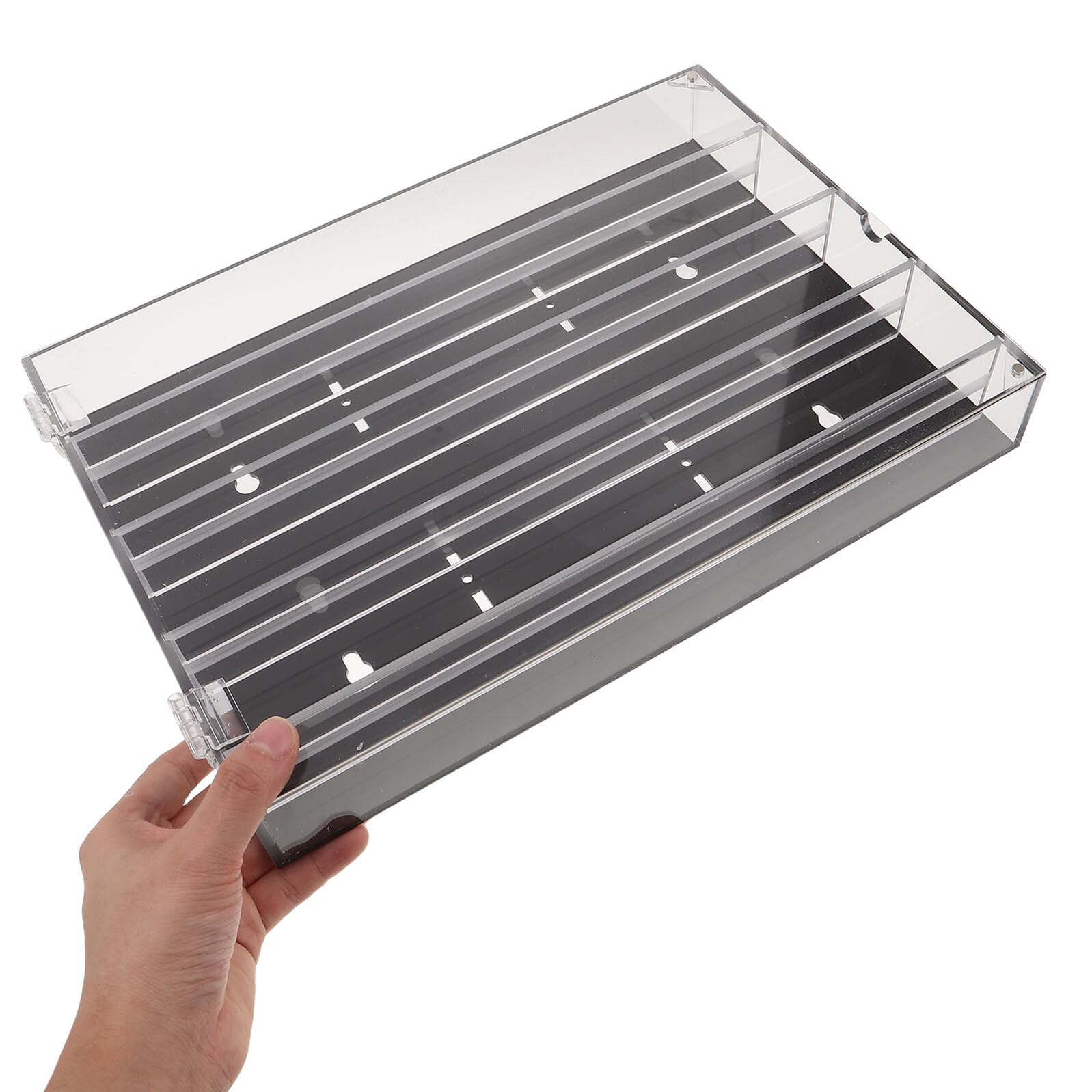 Acryl Messeraufbewahrungsbox Wandmontage Mehrschichtiger Schneidwerkzeug Organizer für Küche Sicheres Messer-display Geordnetes Küchenaufbewahrungssystem