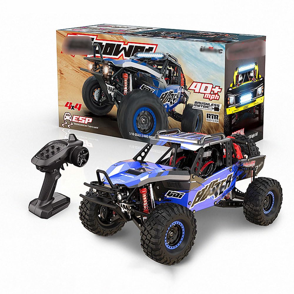 1 10 Large Brushless RC Car for Adults 4X4 RTR High Speed Monster Truck All Terrain 2 4Ghz