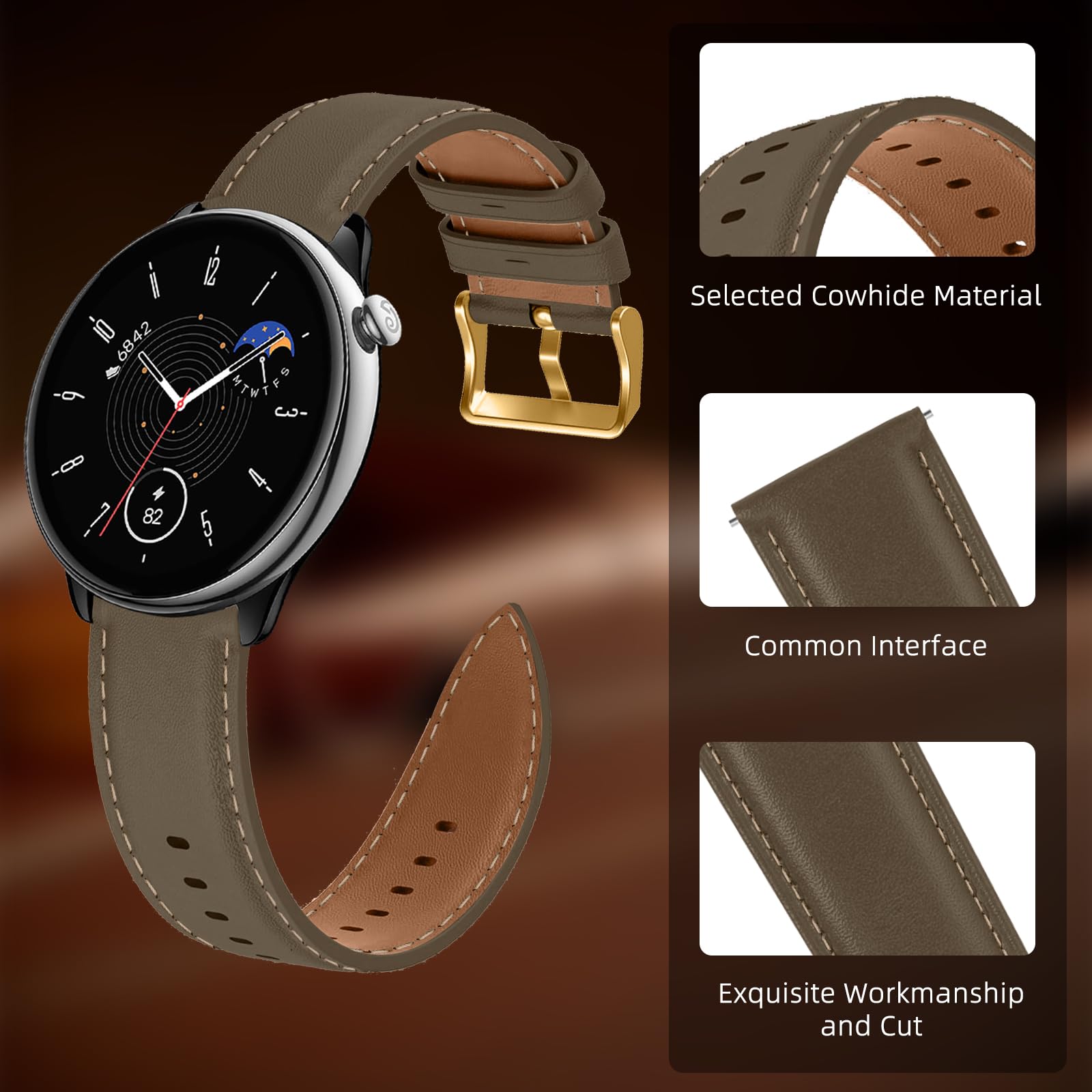 2 X Uhrenarmband-Verbindungsstifte Für Amazfit T-Rex 3, Mit 2 X