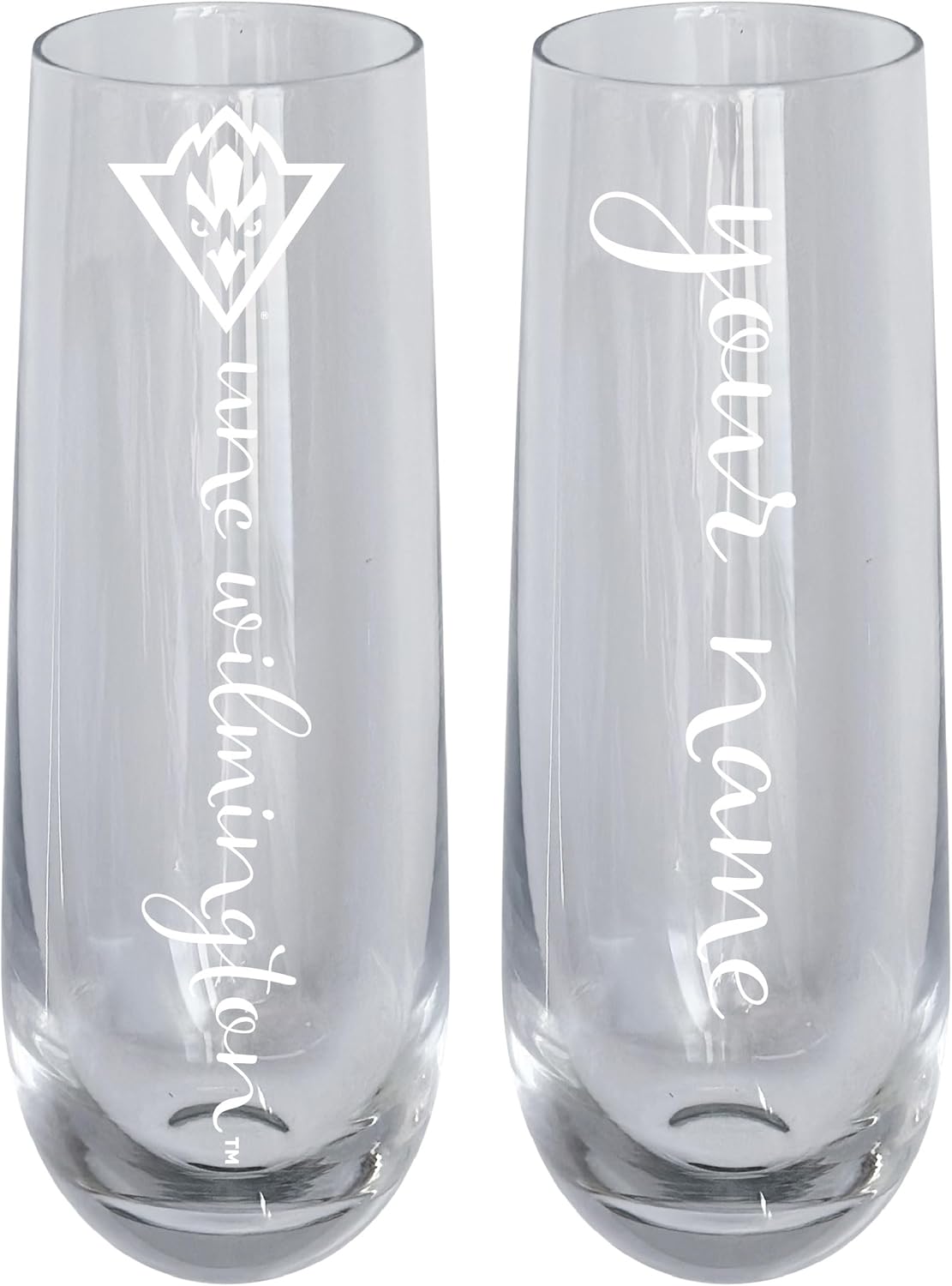 Copa de Champagne Personalizable 10 oz North Carolina Wilmington