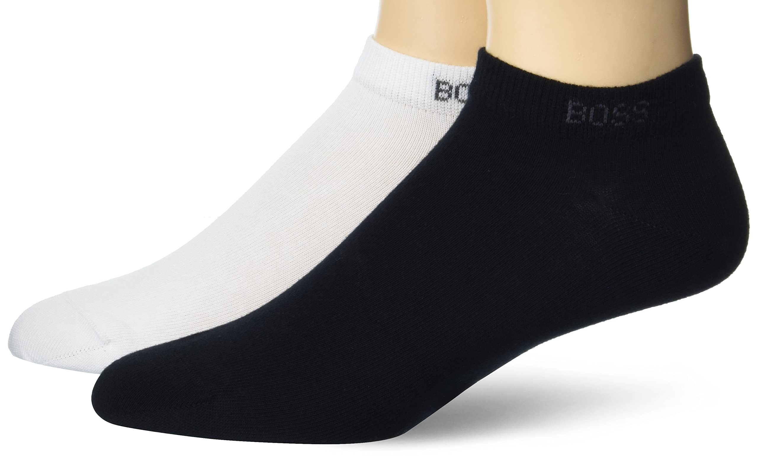 BOSS mens 5 Pack Solid Cotton Stretch Socks