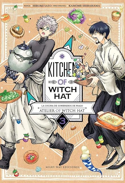 Portada de Kitchen of Witch Hat 3