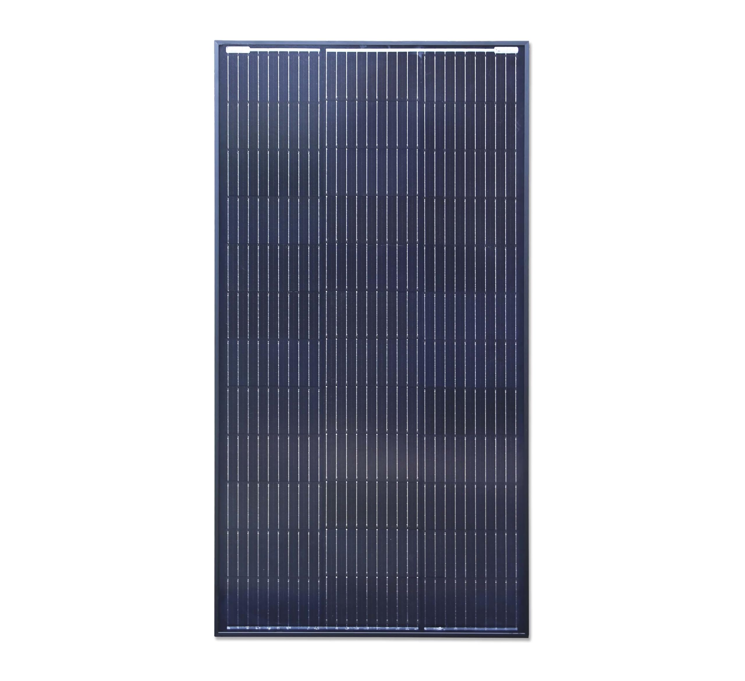 Lowenergie 100W Black Frame Mono Solar Panel Premium Quality PV Photo-Voltaic Panel. Ideal for Caravans, Boats, Gardens, Camping & Motorhomes. (100W Black Frame)