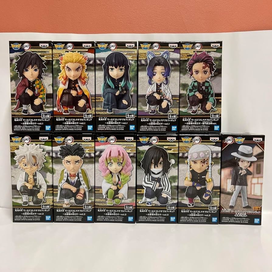 鬼滅の刃 ワールドコレクタブル　お館様の前だぞ　フルコンプ　炭治郎　鬼舞辻無惨 鬼滅の刃 ワールドコレクタブルお館様の前だぞフルコンプ炭治郎鬼舞辻無惨