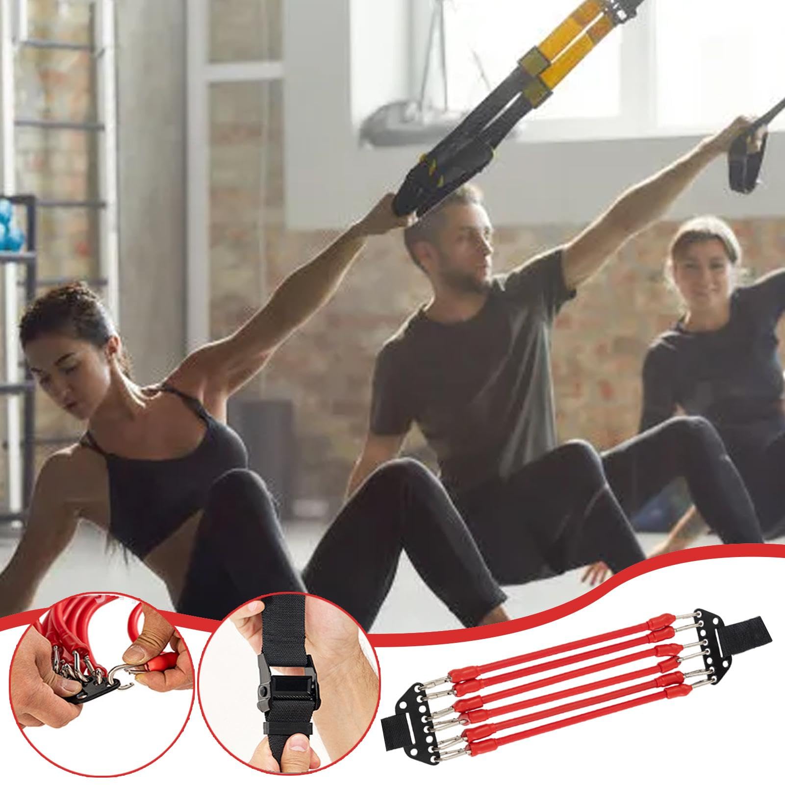 Klimmzughilfebänder Krafttraining Bänder Klimmzug-Widerstandsbänder Verstellbare Klimmzugbänder Widerstandsbänder für Klimmzüge Anfänger Klimmzugtraining Fußstütze Widerstandsbänder
