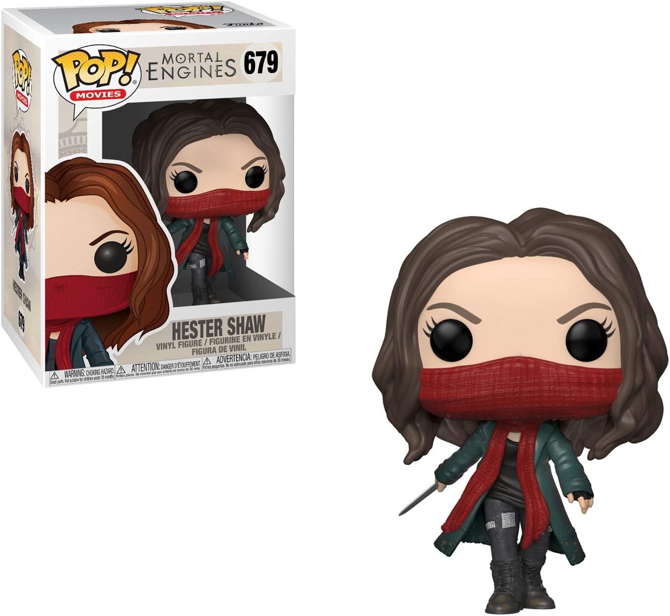 Funko Pop Movies: Mortal Engines - Hester Shaw Collectible Figure, Multicolor
