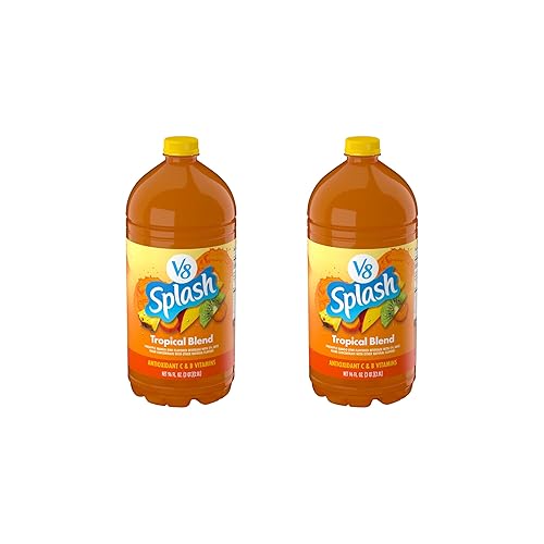 Miniatura 24 de V8 Splash Diet Tropical Blend - Bebida de jugo saborizado, botella de 64 onzas líquidas
