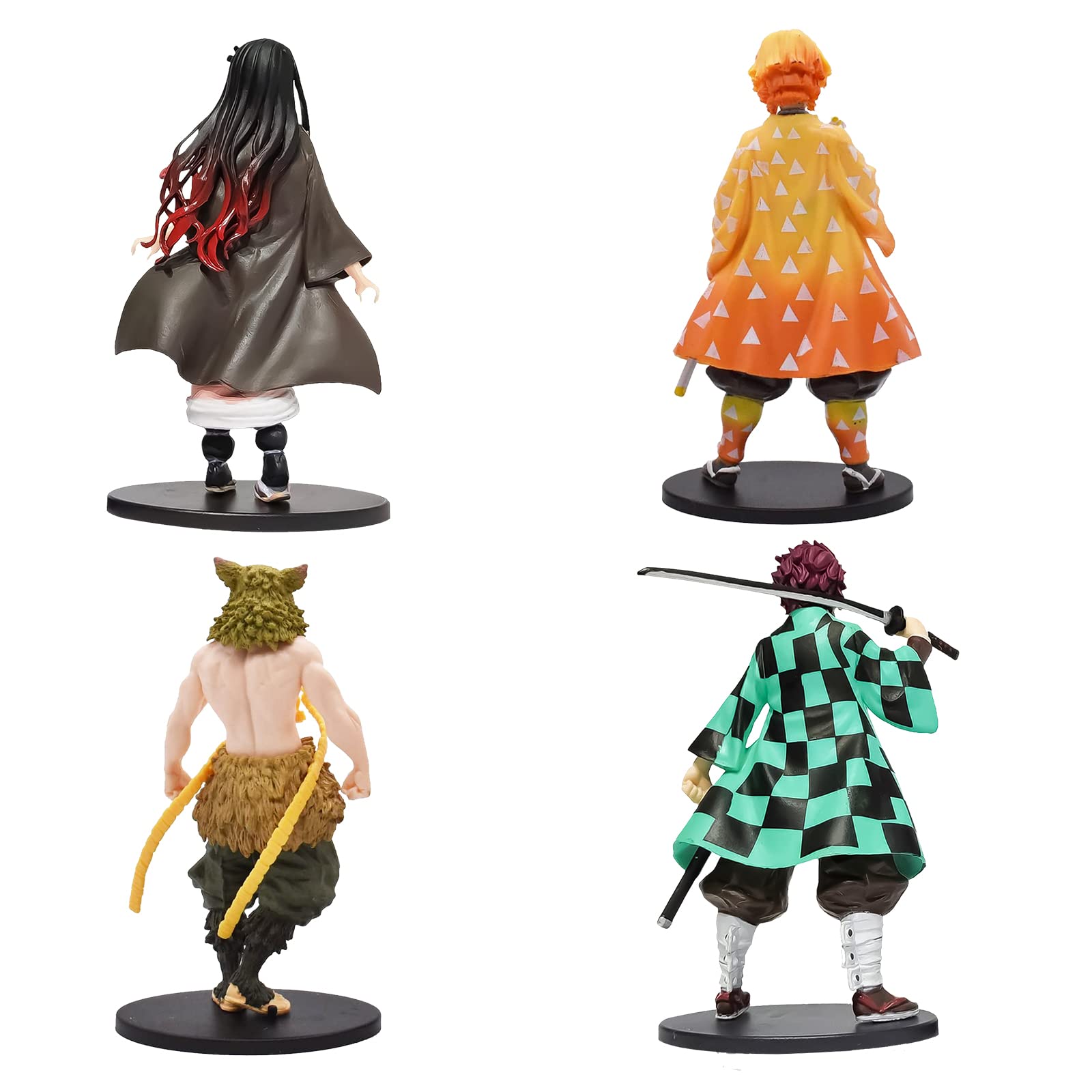 ZORTORZ Anime Action Figure 4 Pieces, 15 cm Manga Anime Figures