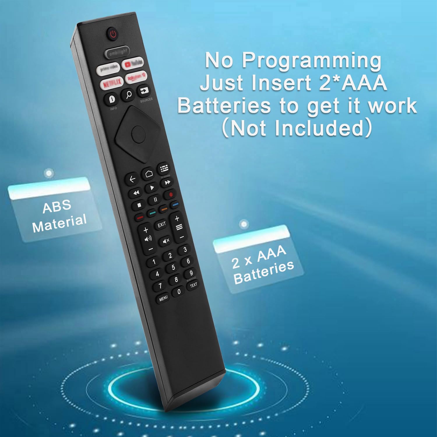 Philips 996592301052 - 398GR10BEPHN0069BC afstandsbediening - Geschikt voor : PUS8108 / PUS8118