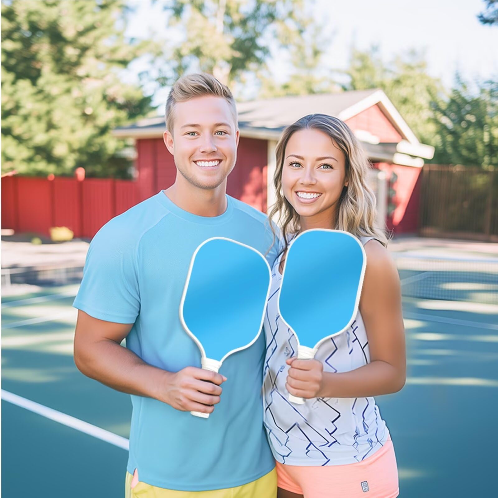 Set di 2 racchette da pickleball, zaino per pickleball, racchette da pickleball, per adulti e adolescenti
