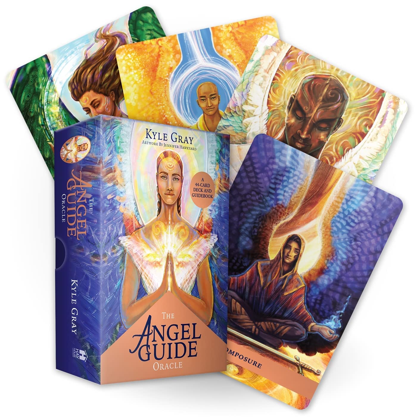 The Angel Guide Oracle: A 44-Card Deck and Online Guidebook POCKET SIZE