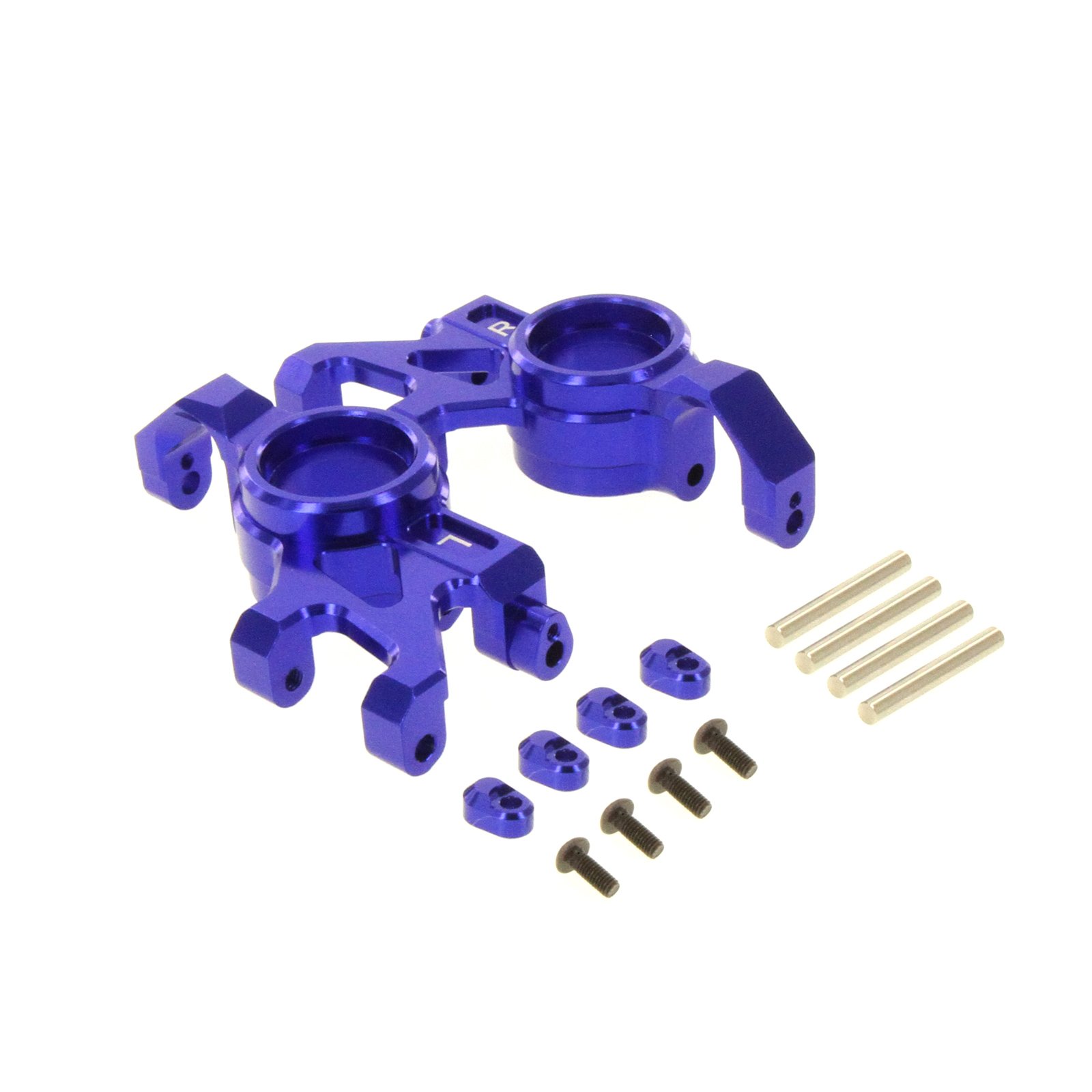 Alloy Steering Block | Blue Replacement for X-Maxx Part 7737 by Atomik