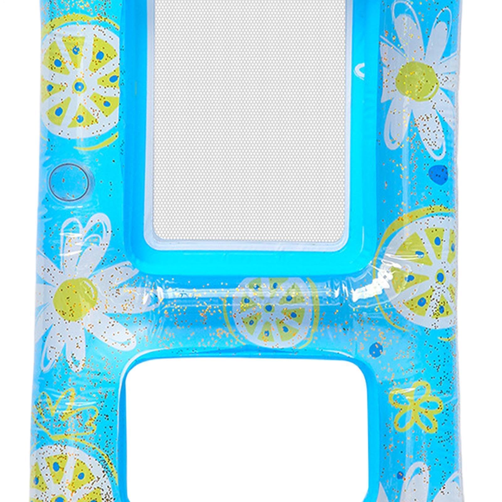 Galleggiante da piscina – Galleggianti rilassanti per adulti in piscina, materassino da sole, per viaggi estivi, fuga in resort, spiaggia, lago, all'aperto e parchi acquatici