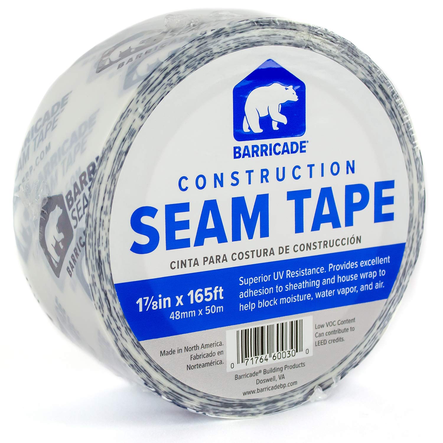 Barricade Construction Seam Tape 1 7/8