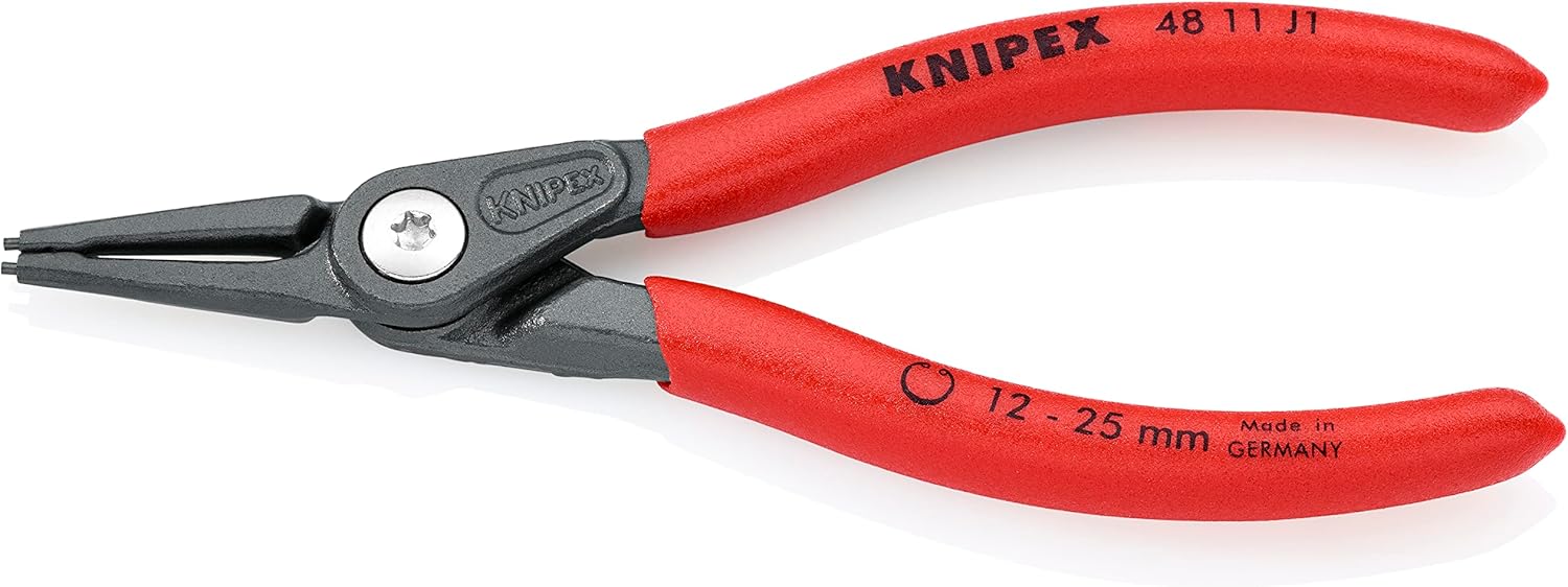 Knipex 48 11 J1 SB Precision Circlip Pliers 12-25mm in blister packaging
