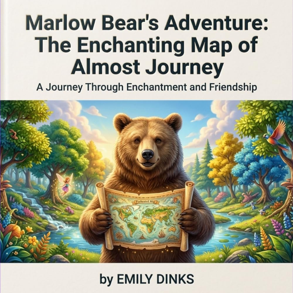 Marlow Bear's Adventure : The Enchanting Map of Almost Journey: A Journey through Enchantment and Friendship (MARLOW BEAR SERIES)