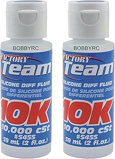 2 Pack Associated ASC5455 5455 2oz Bottle 10000k CS Silicone Diff Oil Fluid Losi SC10 HPI TRAXXAS ARRMA Includes CHICAGOLAND RC Coupon