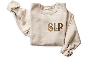 Personalized SLP Sweatshirt: A Symbol of Dedication for Speech Language Pathologists