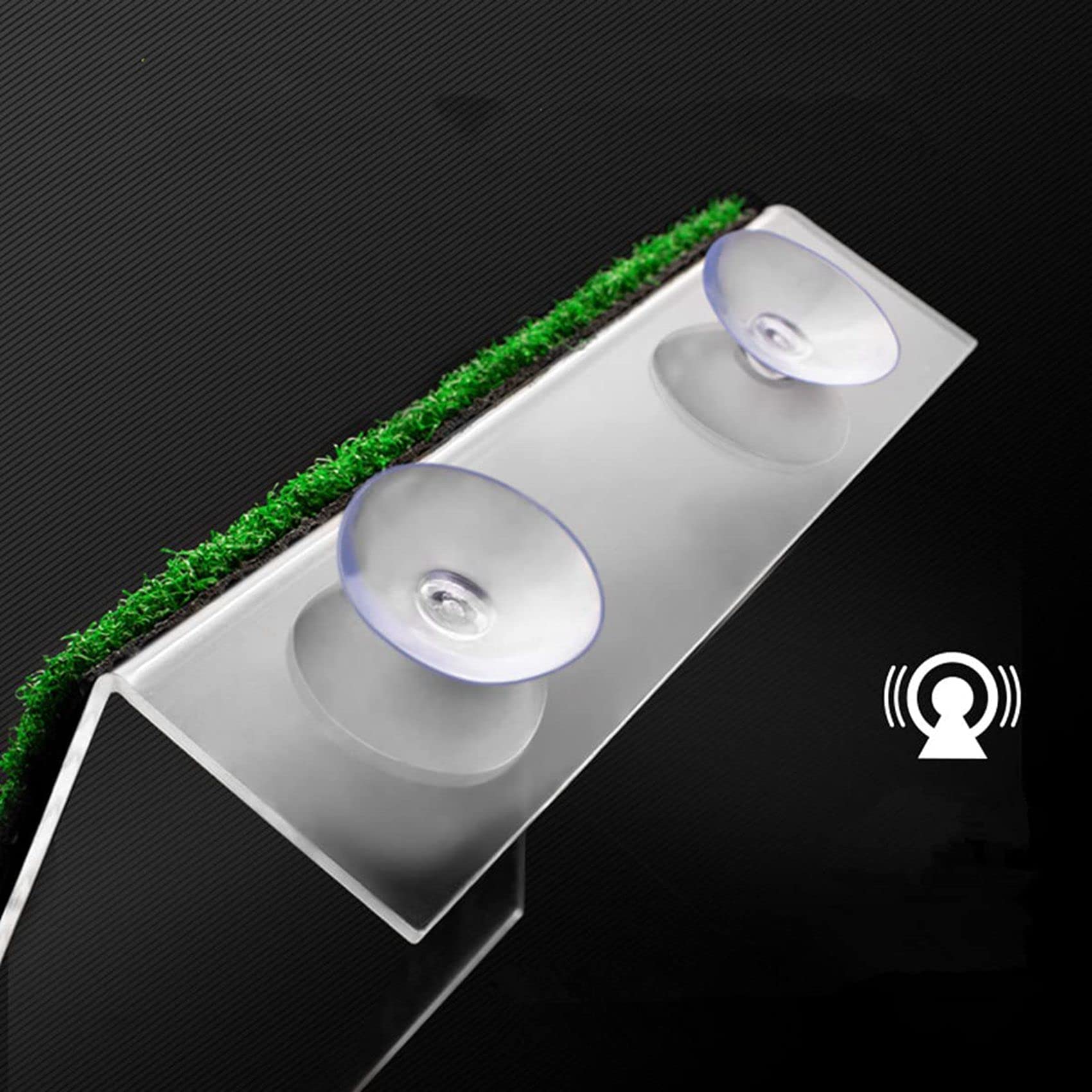 Piattaforma Basking Per Tartarughe Con Erba Artificiale - Rampa Per Acquario - Foto 10