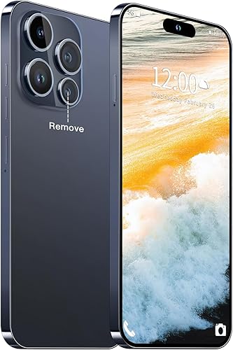 14PROMA X - Teléfono celular desbloqueado, batería de larga duración de 6.82 pulgadas, pantalla HD desbloqueada, teléfono inteligente Android 14 de