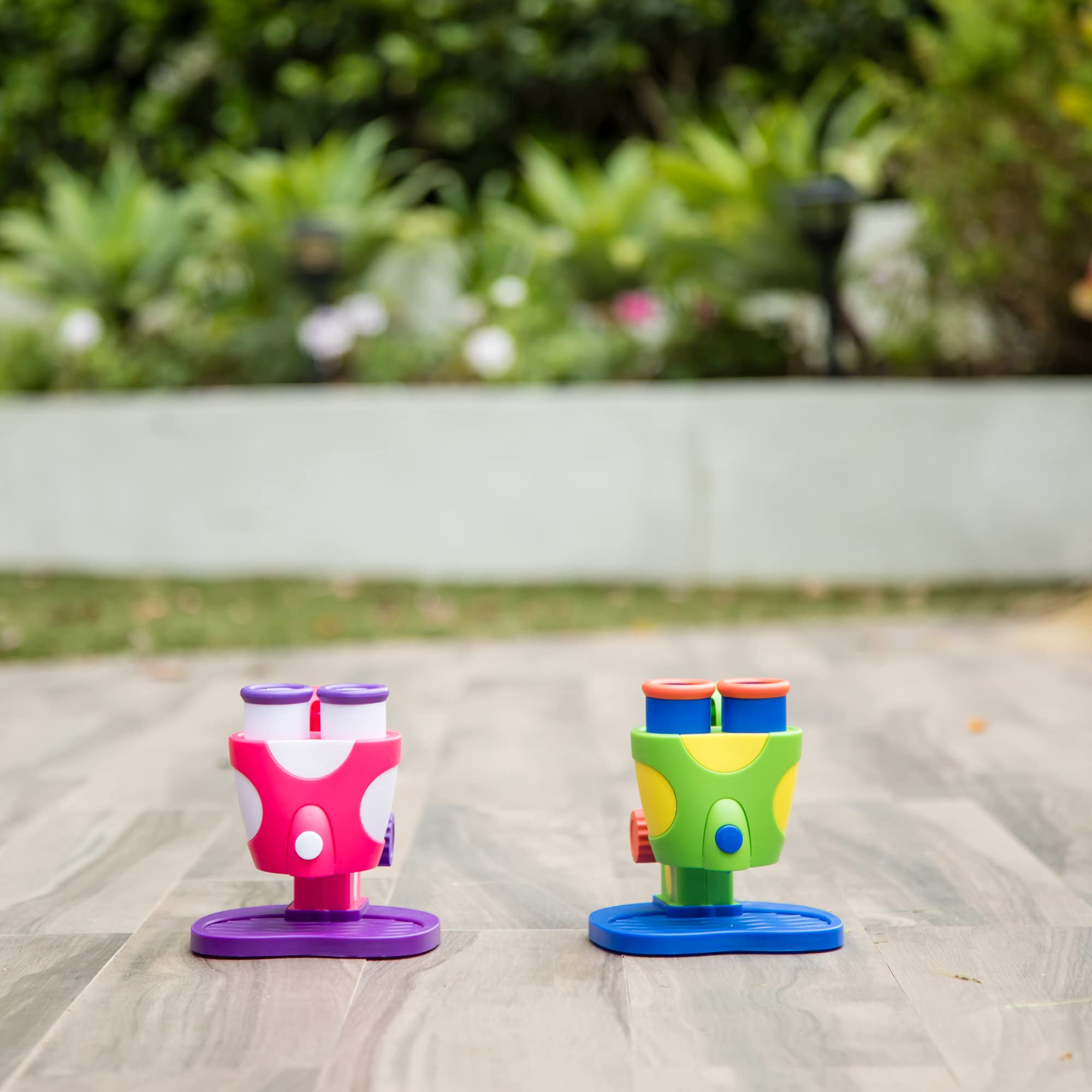 Learning Resources GeoSafari Jr. Il Mio Primo Microscopio – Gioco Scientifico Educativo per Bambini 3+, Microscopio con LED e Messa a Fuoco Facile