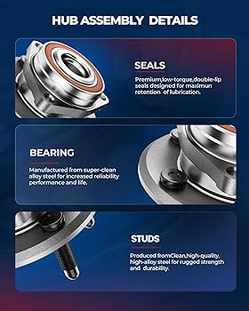 Amazon.com: KAX 513347 Pair Front Wheel Bearing fit for 2013-2022