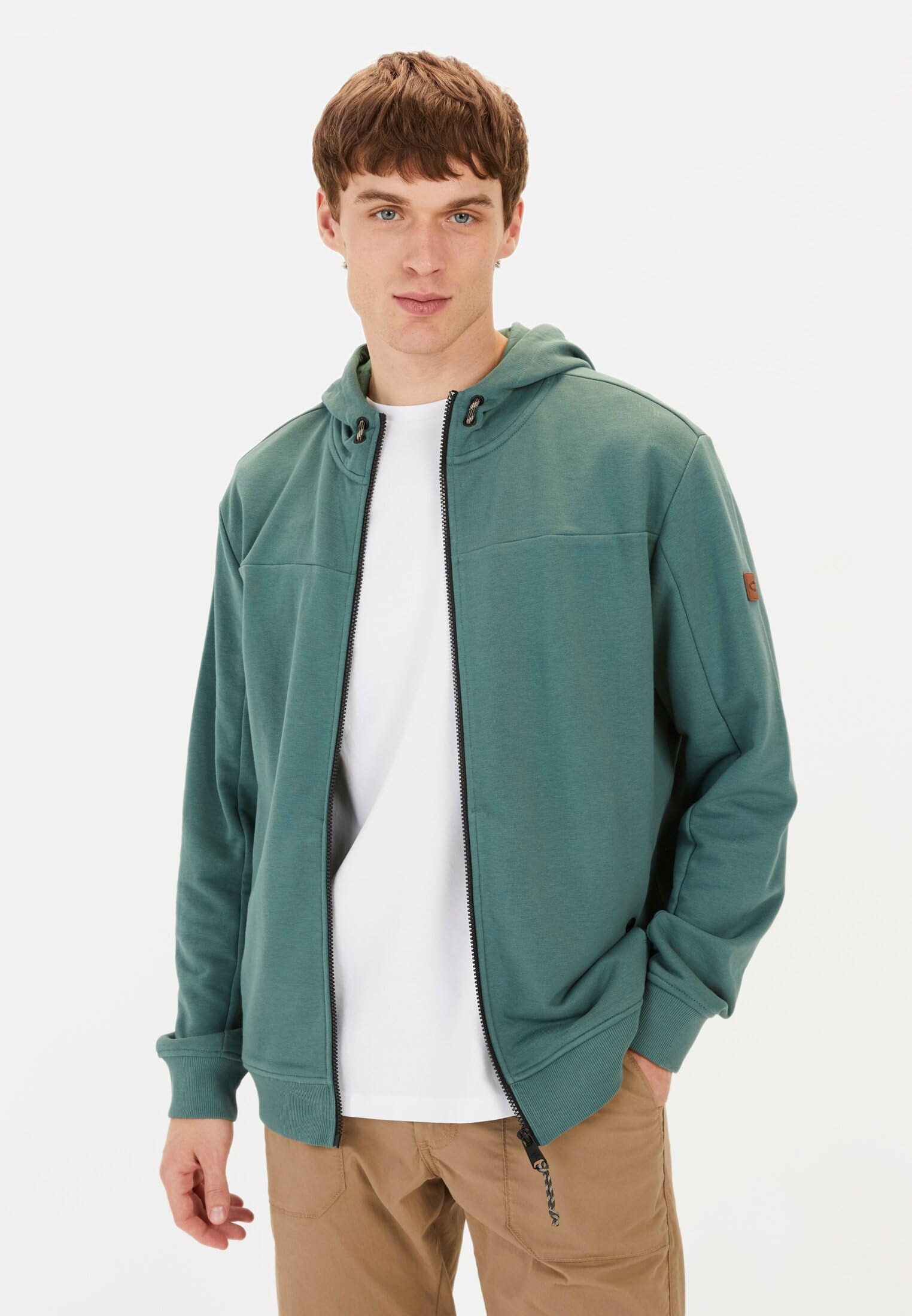 camel active Herren Sweatjacke mit Kapuze