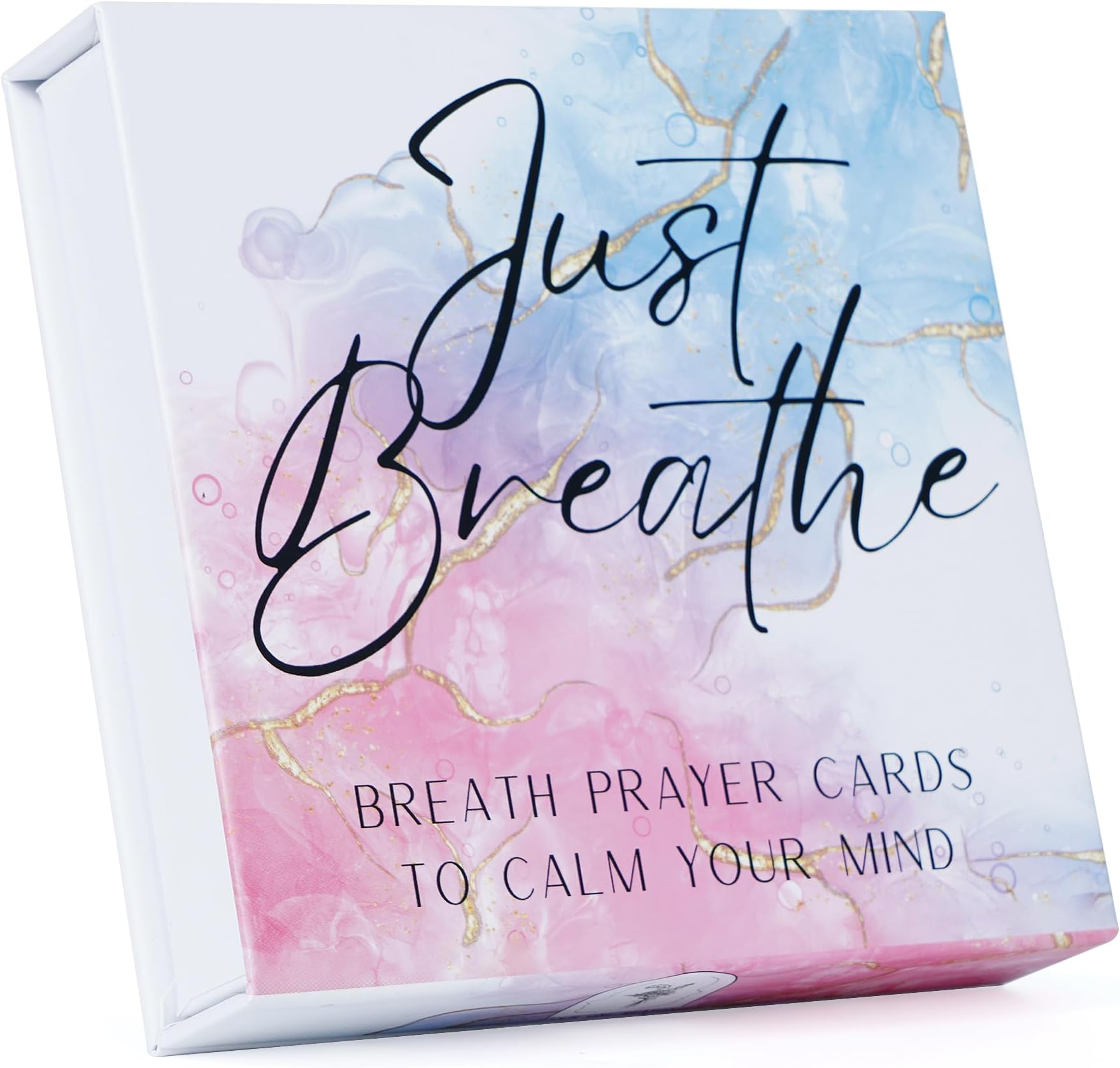 KAWAII KOI Affirmation Cards For Women - 53 Positive Affirmations Cards With Display Stand - Daily Motivational And Inspirational Gifts For Women, Birthdays And Special Occasions Affirmation Moments