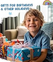 Vista 6 de ZMLM Papel para Rascar Arte-Manualidades Regalo: Paquete de 2 Cuadernos Arcoíris Suministros Juguetes Rellenos para Cesta de Pascua para Niñas